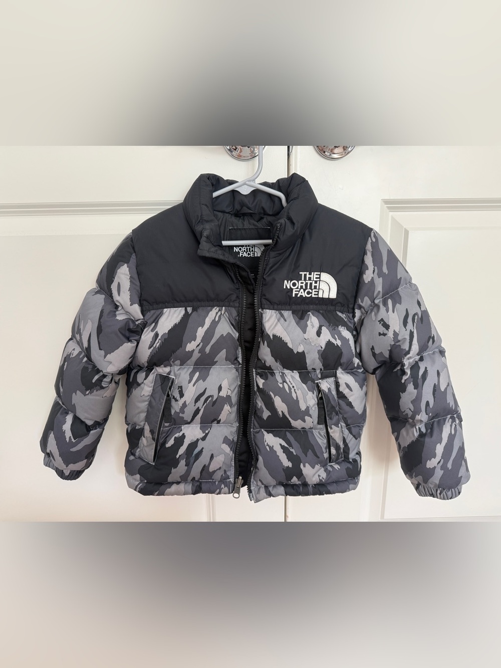 The North Face Youth 1996 Retro Nuptse Down Jacket Camo XXS